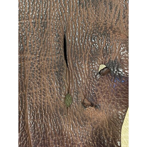 Gabriel Good Artisan Crafted One of a Kind Buffalo Leather Messenger Bag - Picture 12 of 12